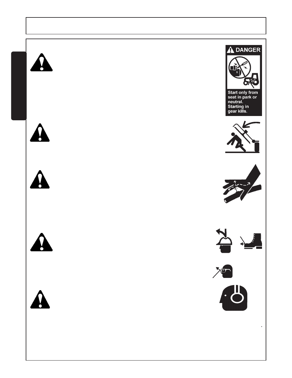 Safety | Servis-Rhino FM84 User Manual | Page 10 / 100