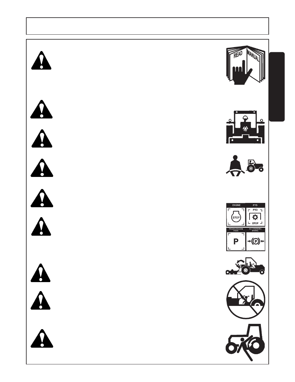 Safety | Servis-Rhino FM84 User Manual | Page 9 / 100