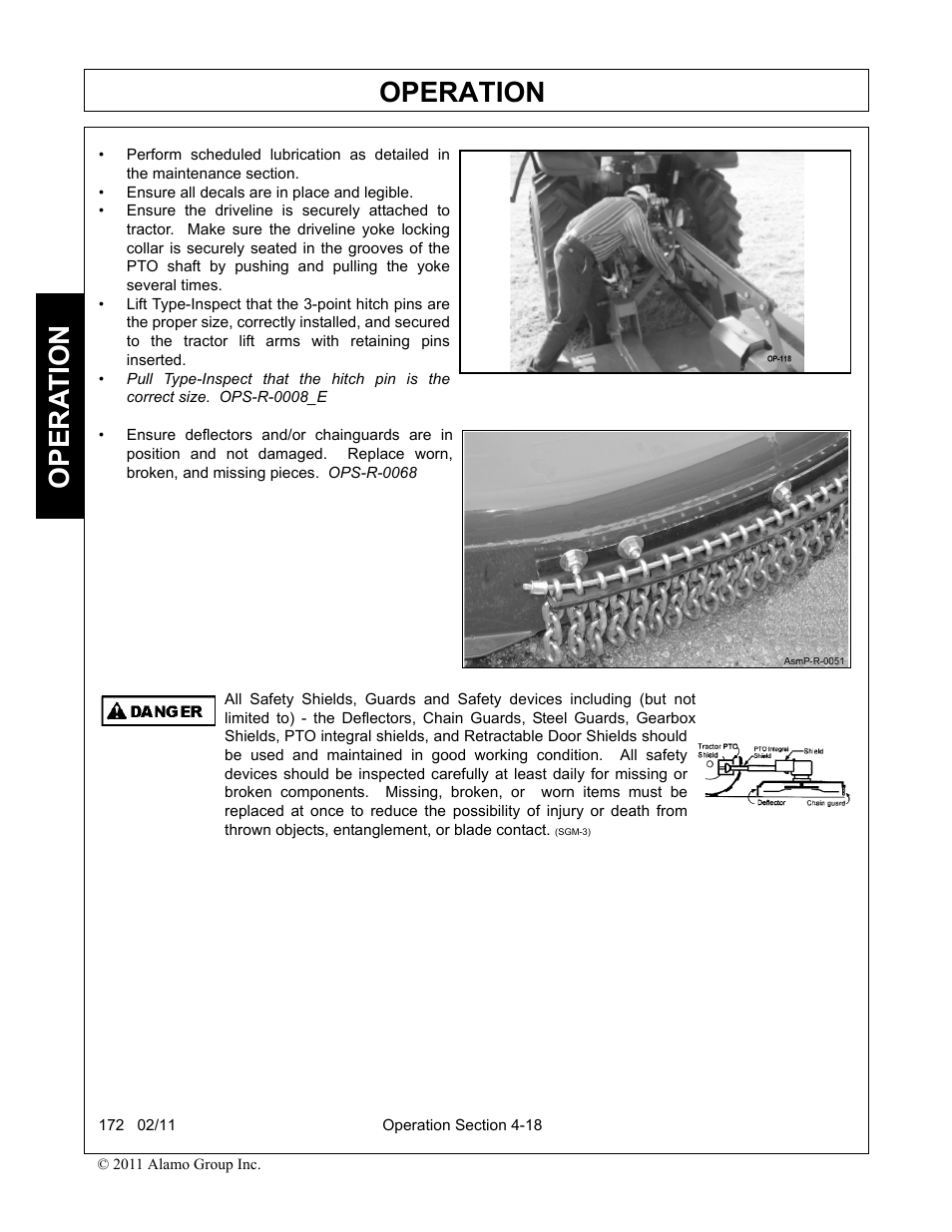 Operation, Opera t ion | Servis-Rhino 00781400C User Manual | Page 120 / 180