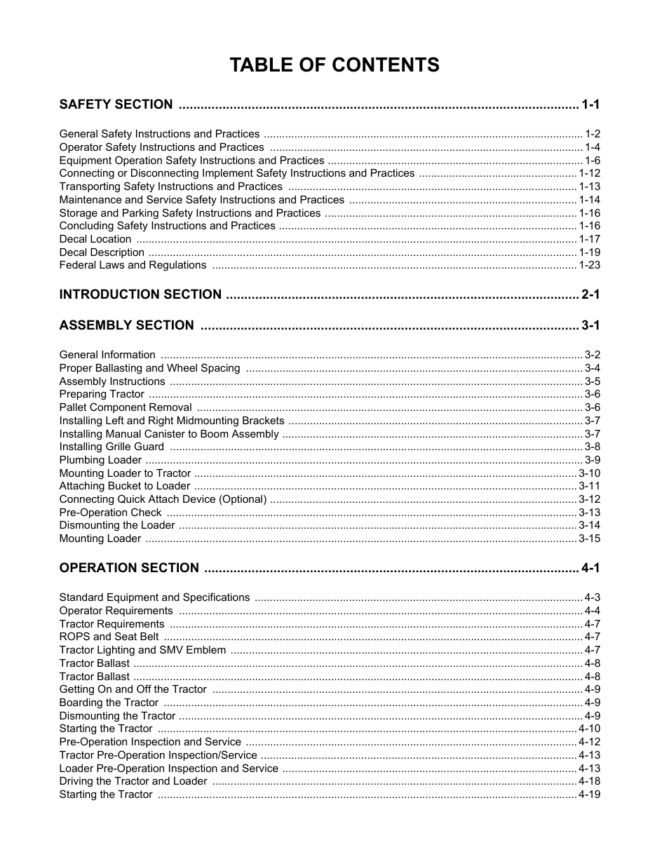 Servis-Rhino 1598 User Manual | Page 3 / 108