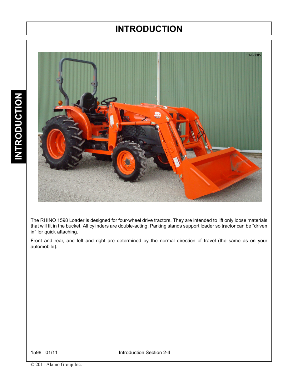 Introduction | Servis-Rhino 1598 User Manual | Page 32 / 108