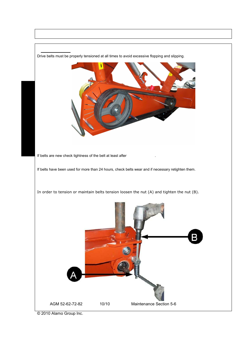 Rive, Elts, Maintenance | Servis-Rhino RHINO AGM72 User Manual | Page 162 / 186