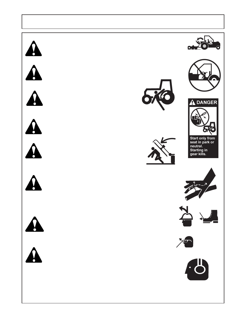 Safety | Servis-Rhino FM60/72 User Manual | Page 10 / 100