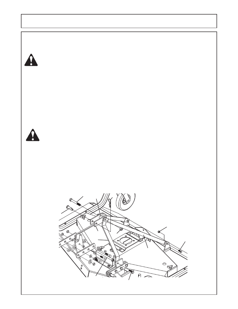 A-frame attachment -2, Assembly | Servis-Rhino FM60/72 User Manual | Page 72 / 100