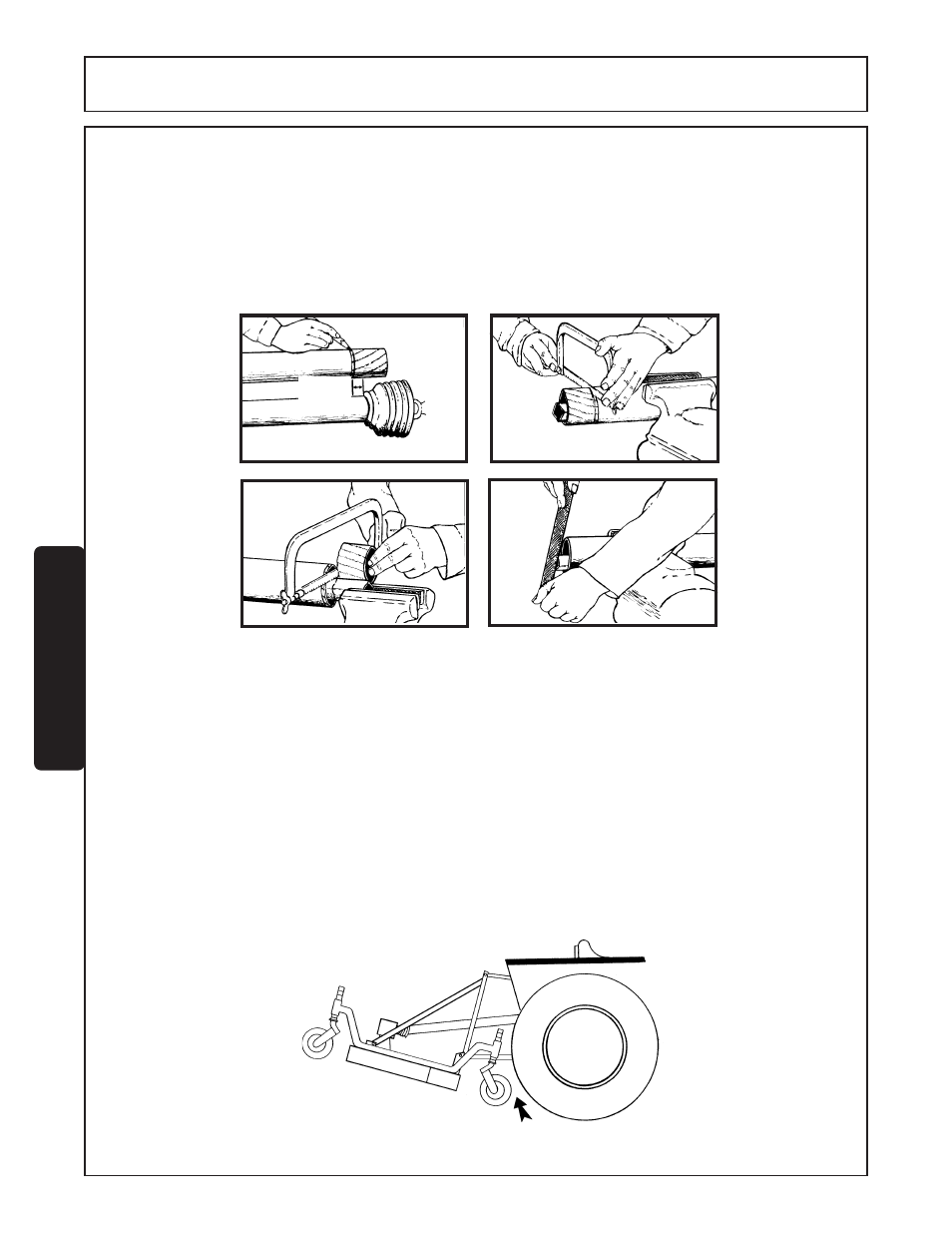 Front gauge wheel interference check -6, Operation opera tion | Servis-Rhino FM60/72 User Manual | Page 80 / 100