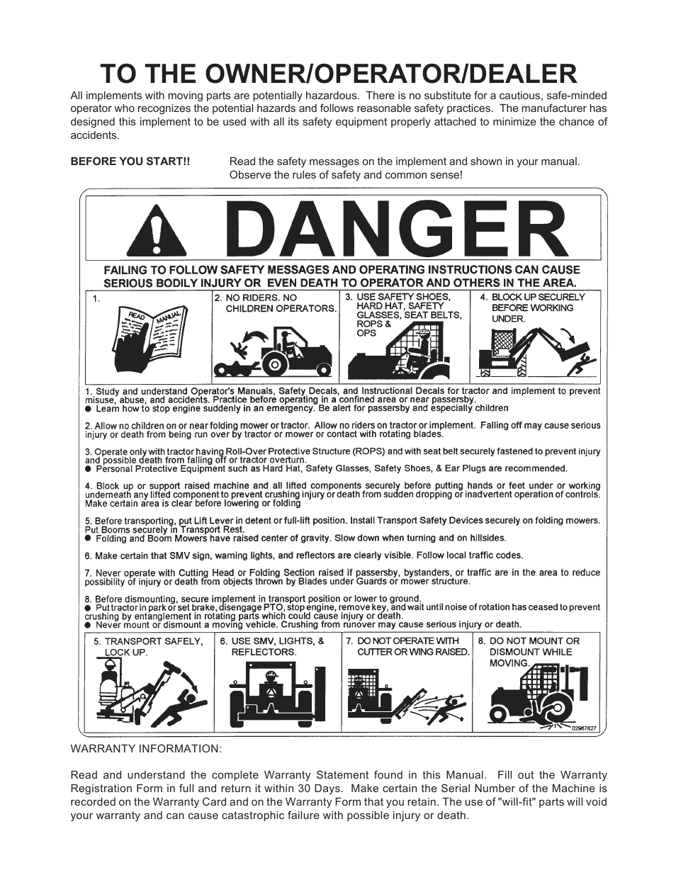 Servis-Rhino LUMBERJACK 60/72 User Manual | Page 2 / 132