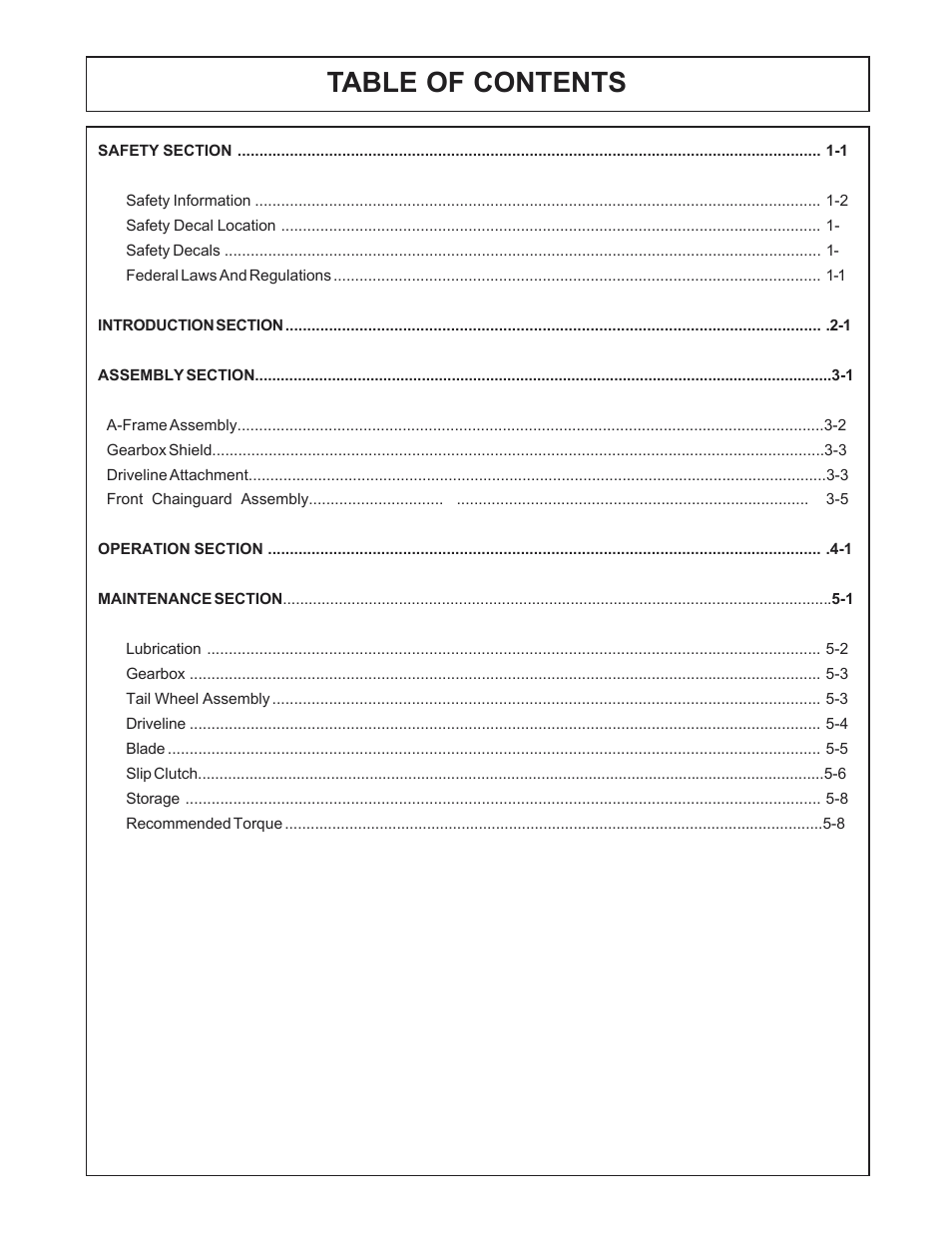 Servis-Rhino LUMBERJACK 60/72 User Manual | Page 5 / 132