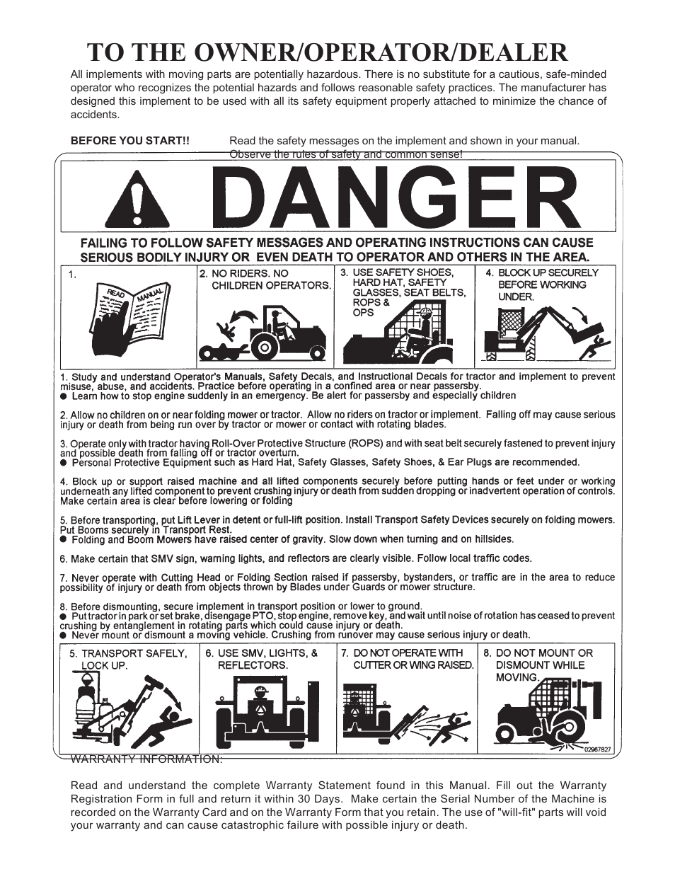 Servis-Rhino TURF FLEX P/N 00763618C User Manual | Page 2 / 114
