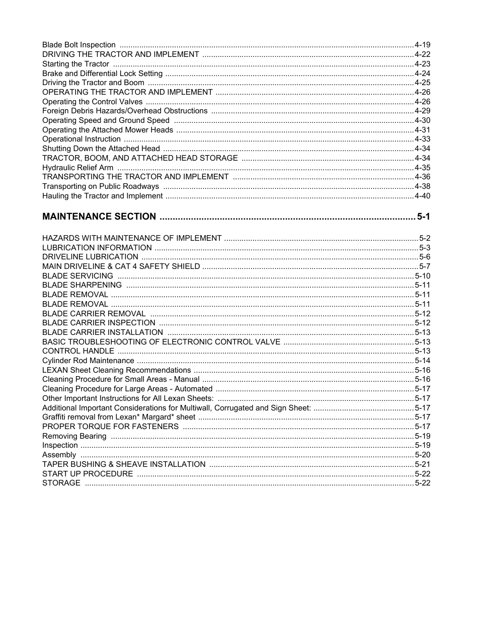 Servis-Rhino BOOM ROTARY MOWER 2160 User Manual | Page 8 / 204