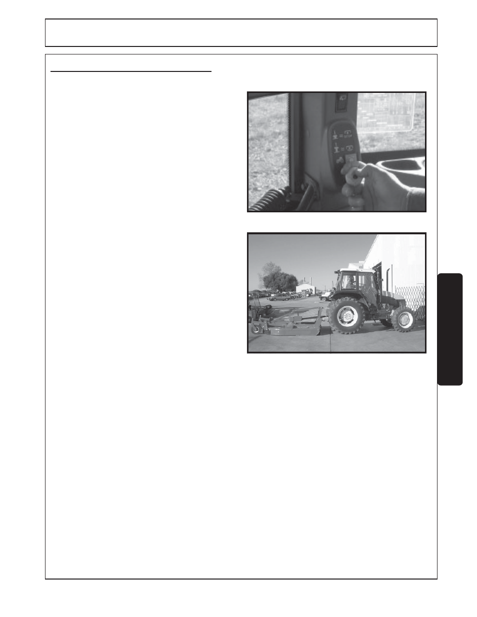 6) shutting down the mower -33, Operation | Servis-Rhino SR15M User Manual | Page 117 / 152