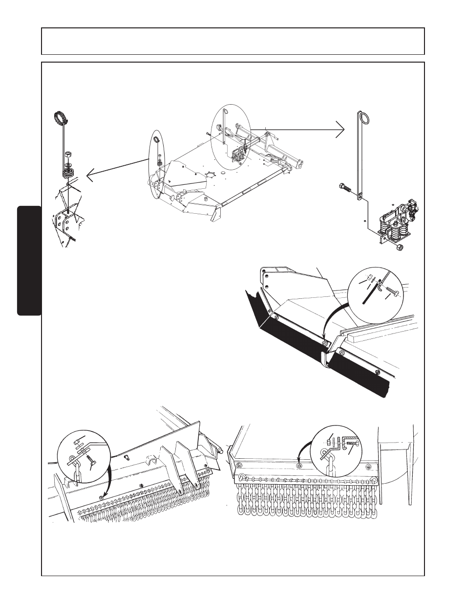 Hose bracket attachment -10, Deflector attachment -10, Assembly | Servis-Rhino SR15M User Manual | Page 80 / 152
