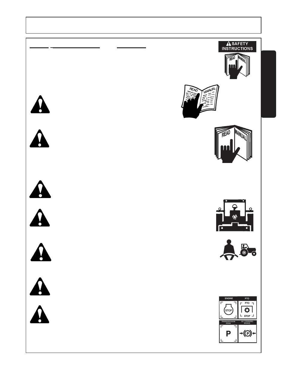 Safety, Read, Understand | Follow | Servis-Rhino SR15M User Manual | Page 9 / 152