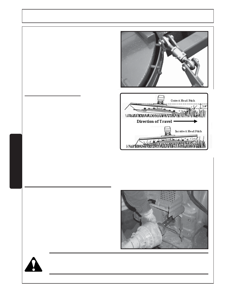 2) setting deck pitch -14, 7) driveline attachment -14, Operation | Driveline attachment, 2 setting deck pitch | Servis-Rhino SR15M User Manual | Page 98 / 152