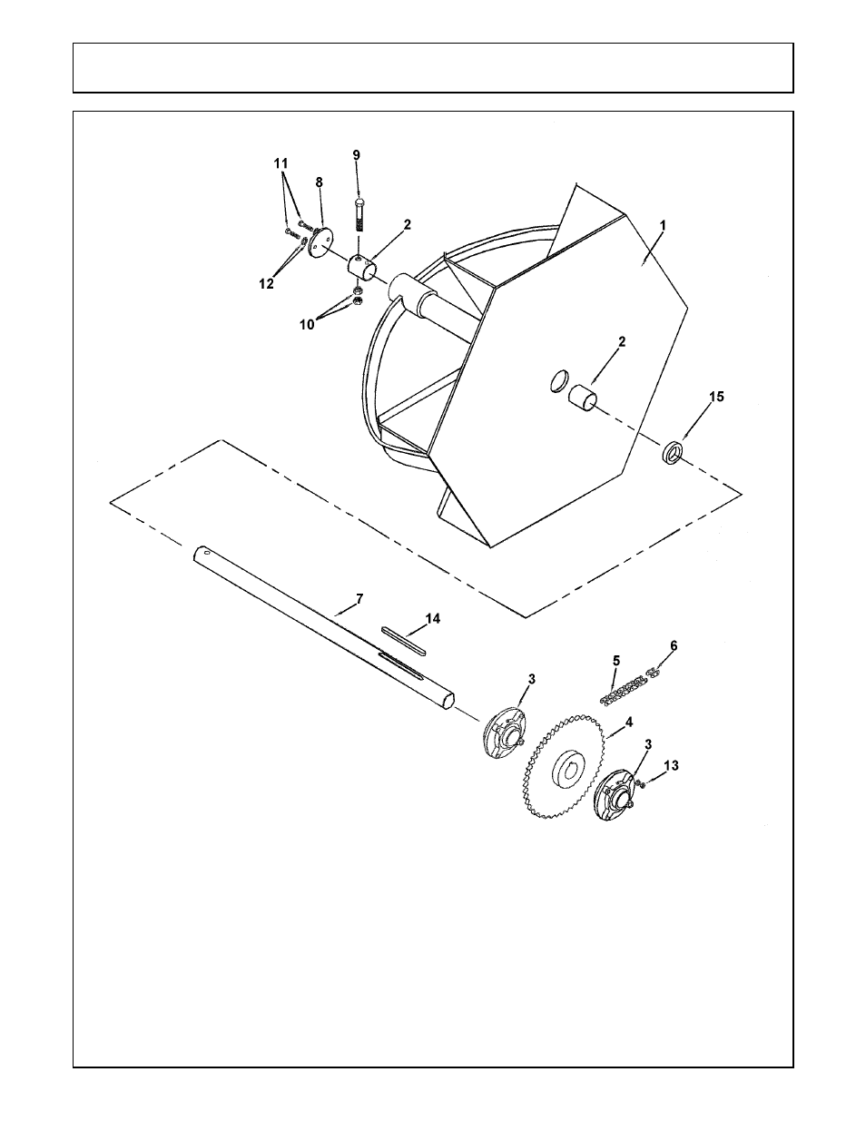 Fan drive assembly | Servis-Rhino 7600A User Manual | Page 6 / 23