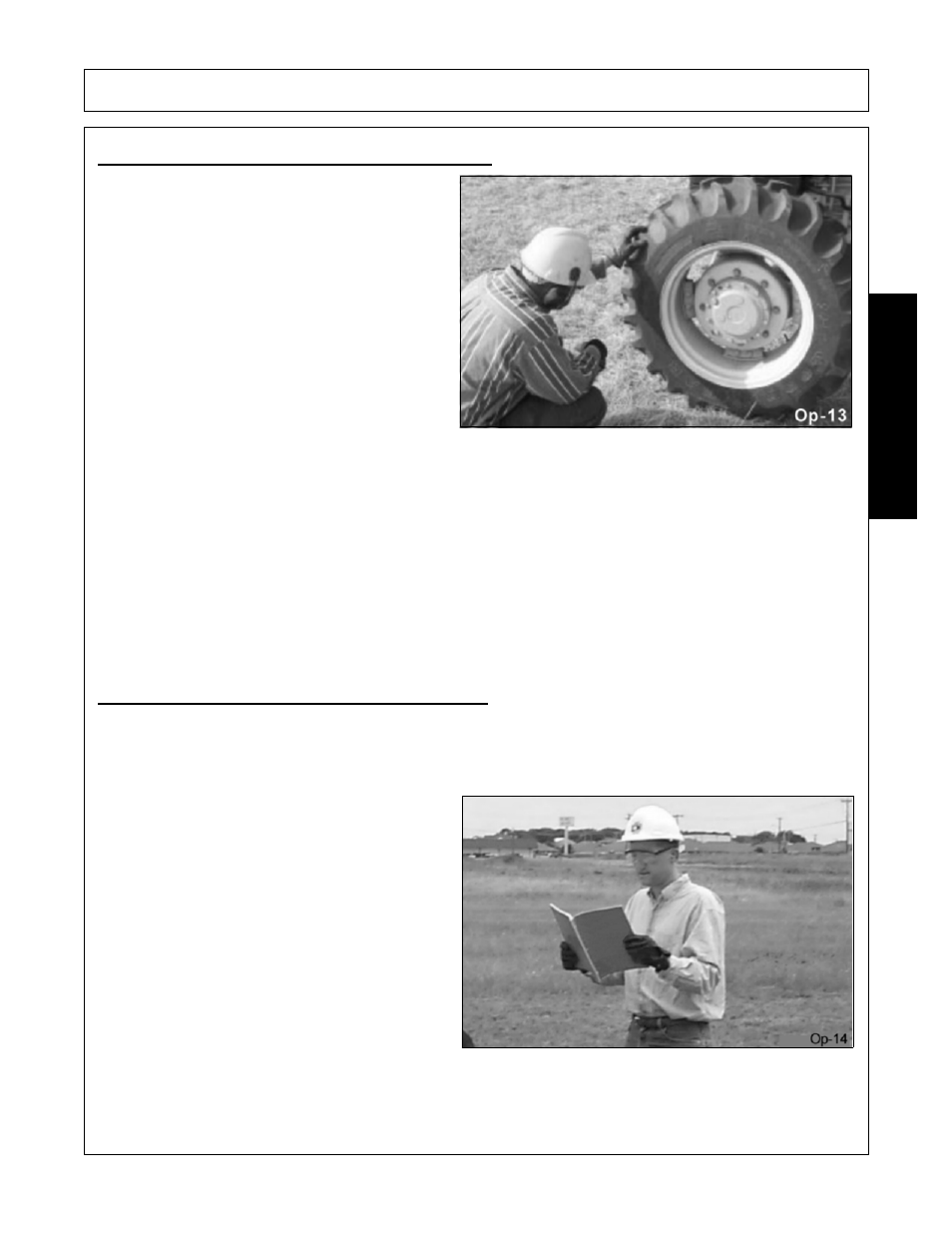 1 tractor pre-operation inspection/service, 2 mower pre-operation inspection/service, Tractor pre-operation inspection/service -15 | Mower pre-operation inspection/service -15, Operation, Opera t ion | Servis-Rhino RHINO EC72 User Manual | Page 101 / 144