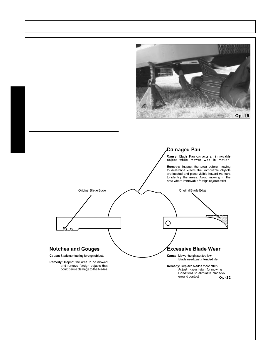 3 cutting component inspection, Cutting component inspection -18, Operation | Opera t ion | Servis-Rhino RHINO EC72 User Manual | Page 104 / 144