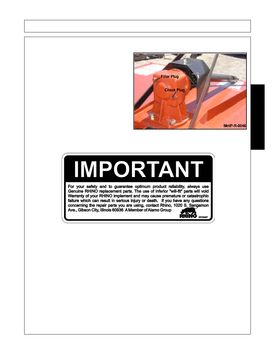 Gearbox, Gearbox -3, Maintenance | Servis-Rhino RHINO EC72 User Manual | Page 131 / 144