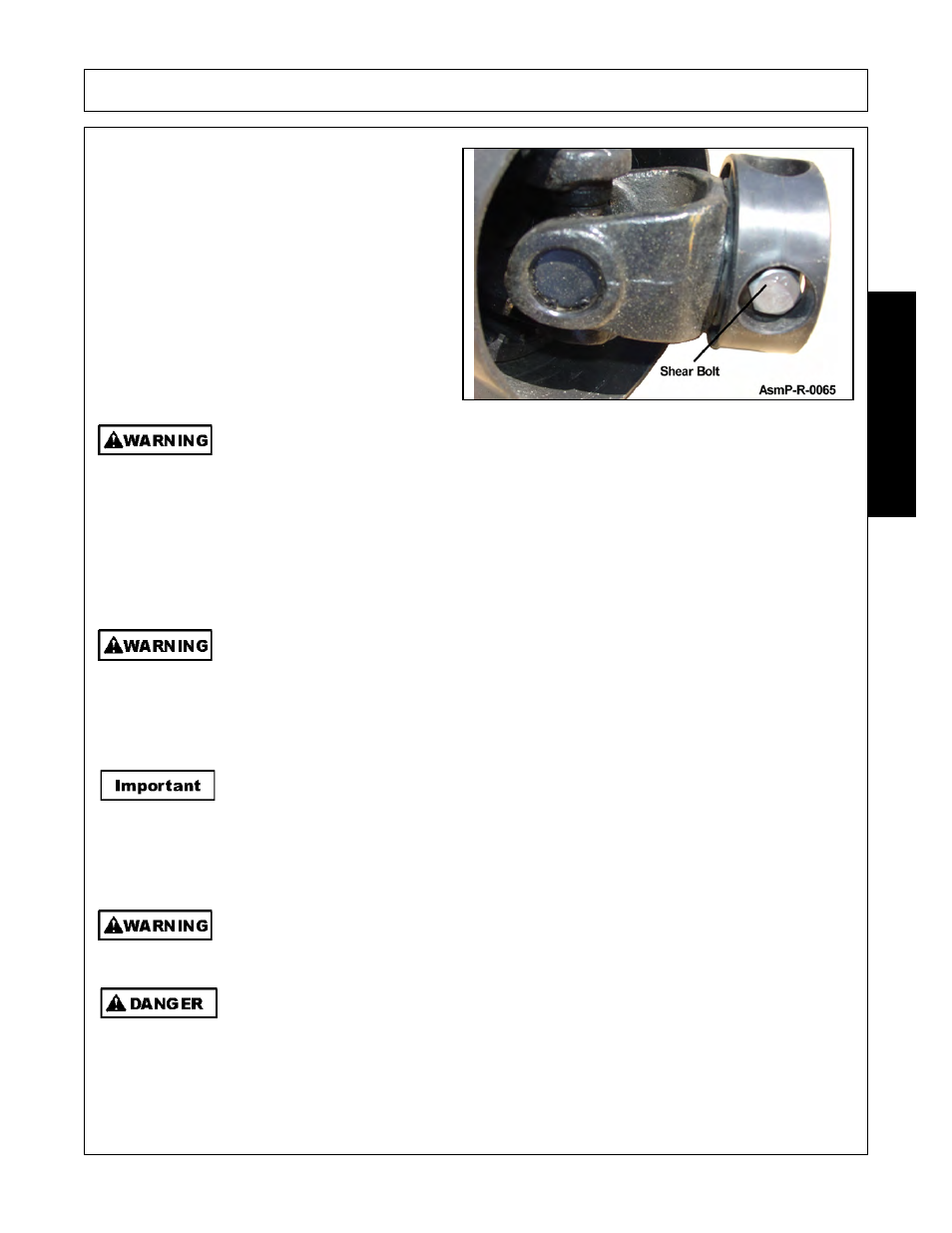 Blade servicing, Blade sharpening, Blade servicing -5 blade sharpening -5 | Maintenance, Shear pin yoke lubrication | Servis-Rhino RHINO EC72 User Manual | Page 133 / 144