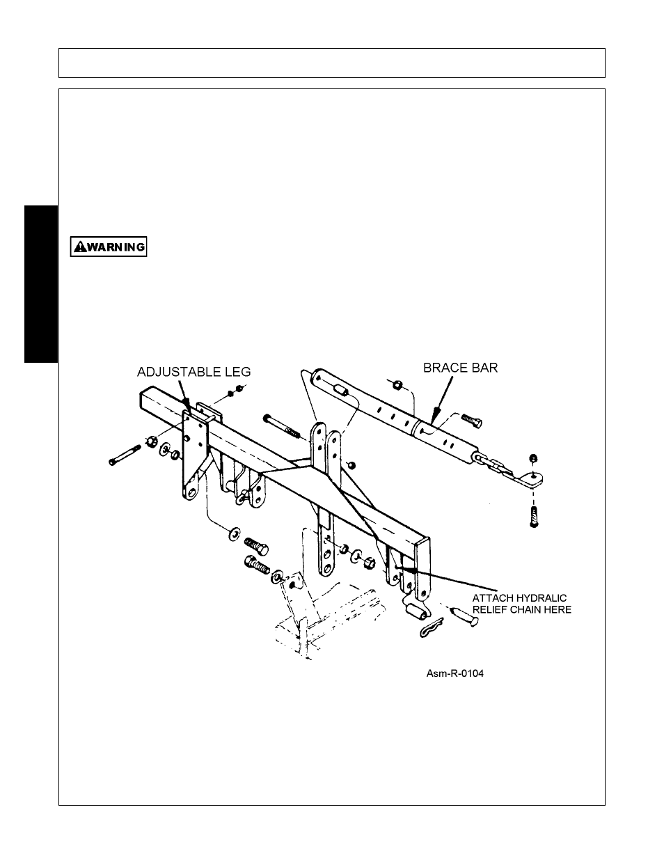 Offset adapter hitch (extra equipment), Offset adapter hitch (extra equipment) -8, Assembly | Assembl y | Servis-Rhino RHINO EC72 User Manual | Page 86 / 144