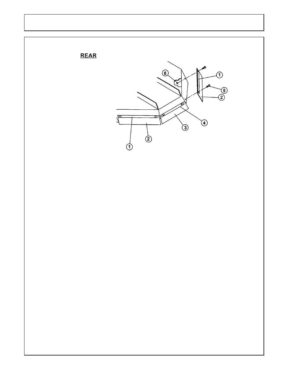 Rear deflectors assembly | Servis-Rhino ROTARY MOWER SE4 User Manual | Page 14 / 21