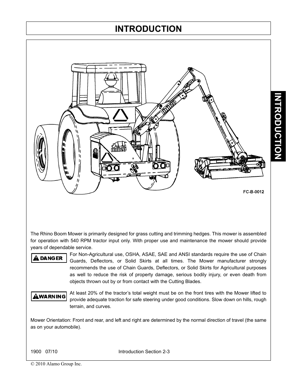 Introduction | Servis-Rhino 1900 User Manual | Page 83 / 154
