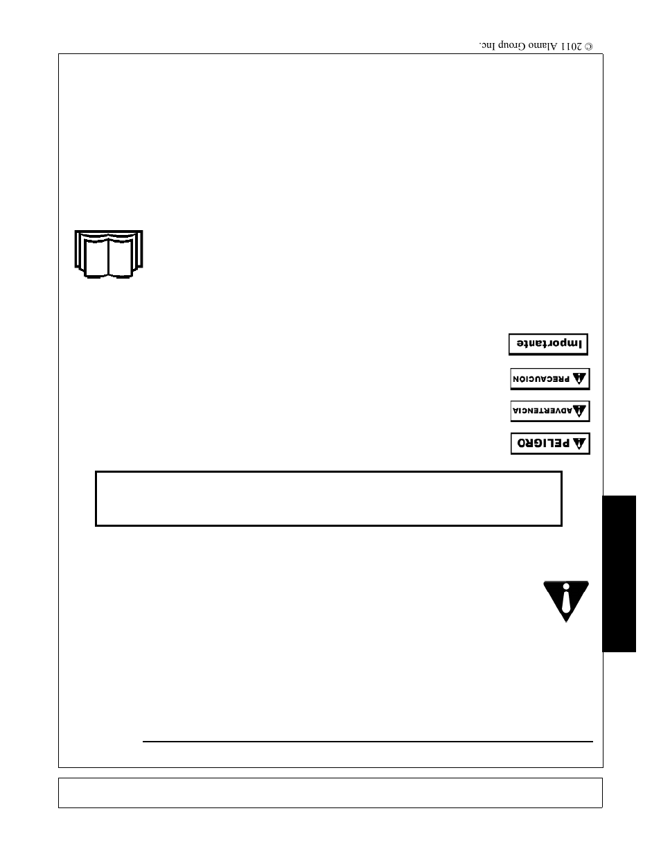 Seguridad, Instrucciones de seguridad y prácticas generales | Servis-Rhino TURBO120 User Manual | Page 195 / 202