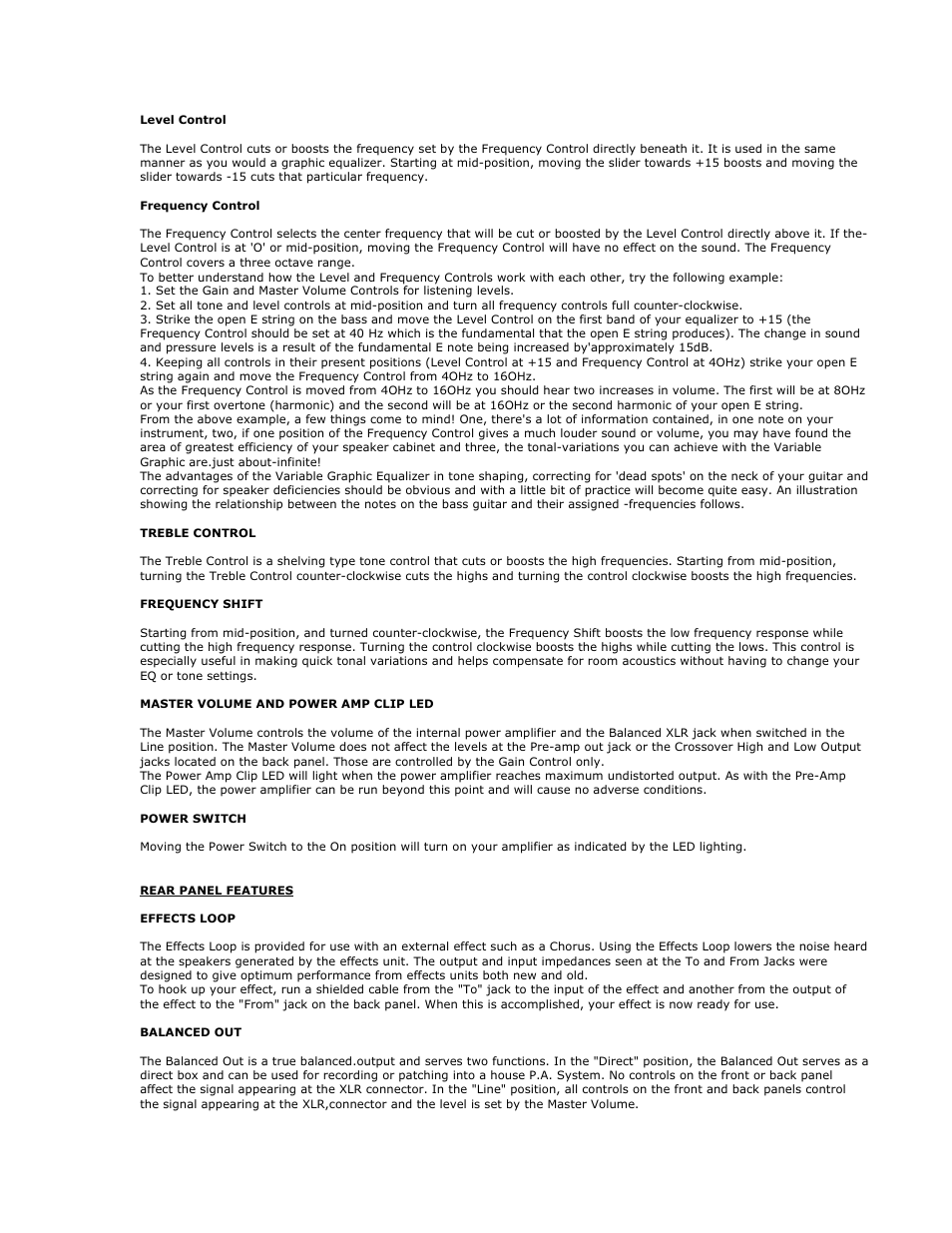 SWR Sound PB-200 User Manual | Page 2 / 4