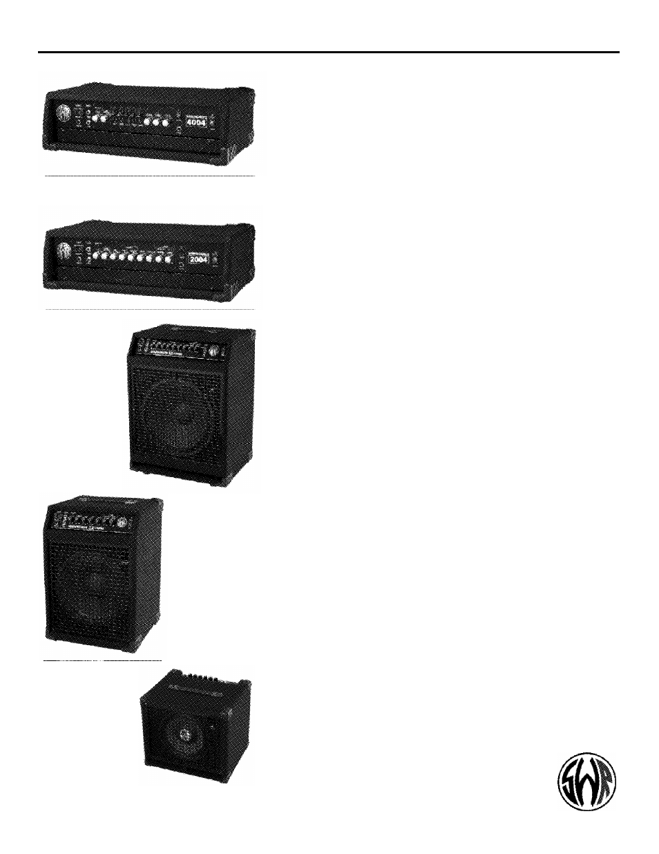 SWR Sound 1X15T User Manual | Page 17 / 18