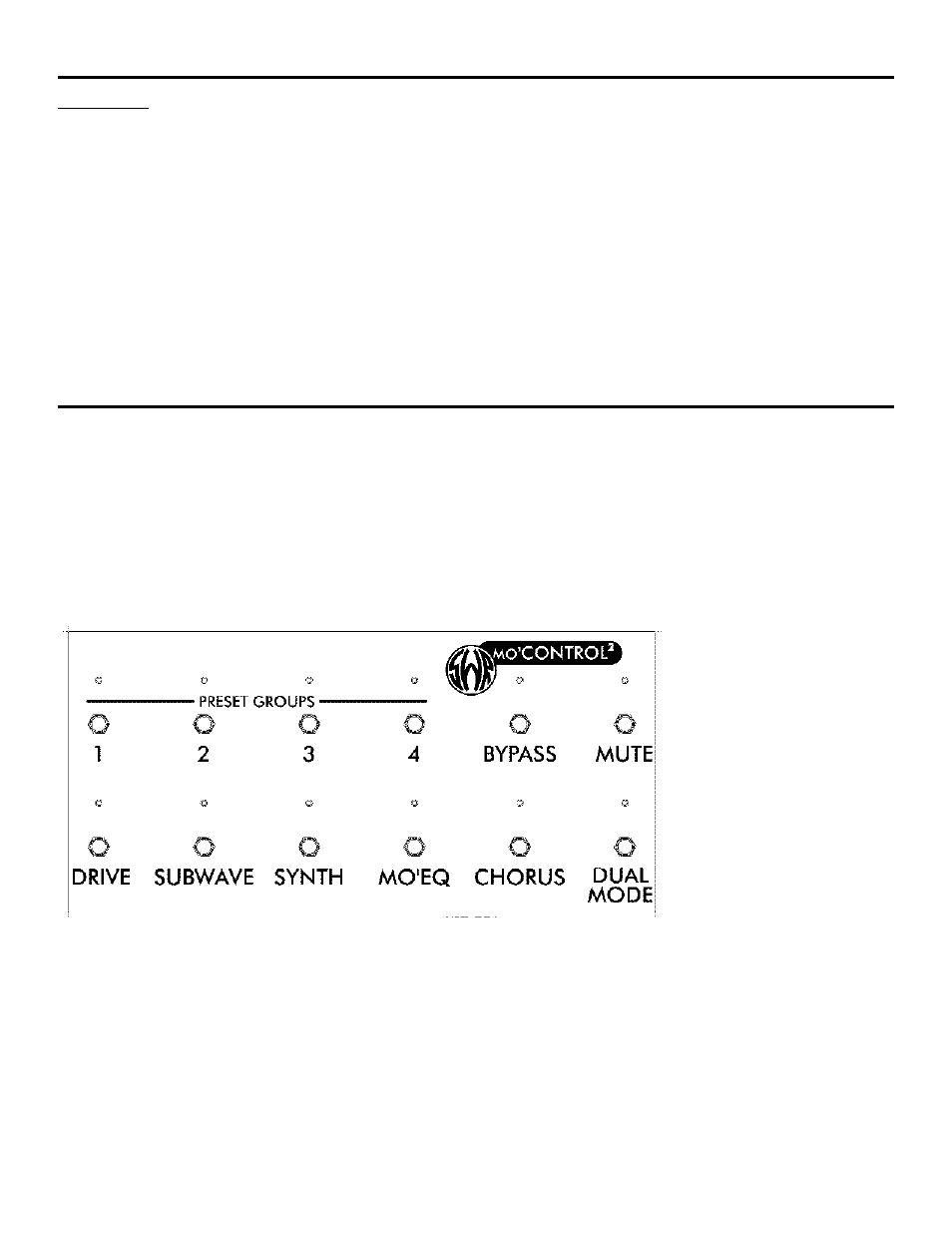 SWR Sound Mini-Mo' Preamp With Mo' Control 2 Master Footswitch Controller User Manual | Page 29 / 52