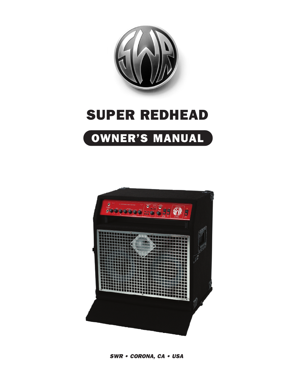 SWR Sound Super Redhead User Manual | 16 pages