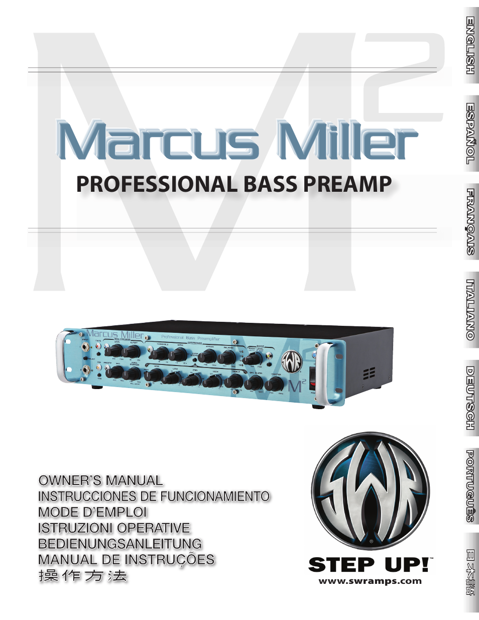 SWR Sound Professional Bass Preamplifier Marcus Miller User Manual | 52 pages