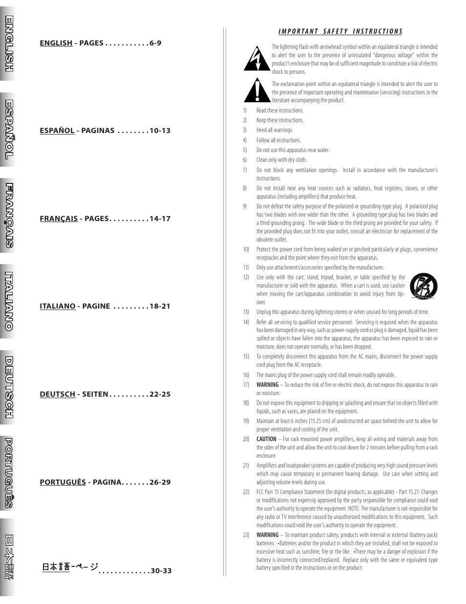SWR Sound Spellbinder Blue User Manual | Page 2 / 36