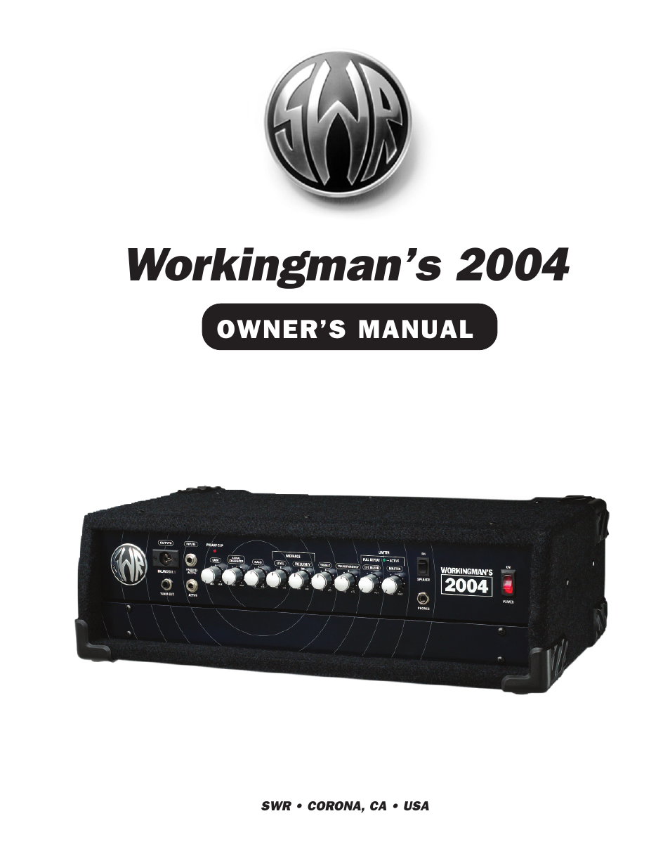 SWR Sound 2004 User Manual | 12 pages