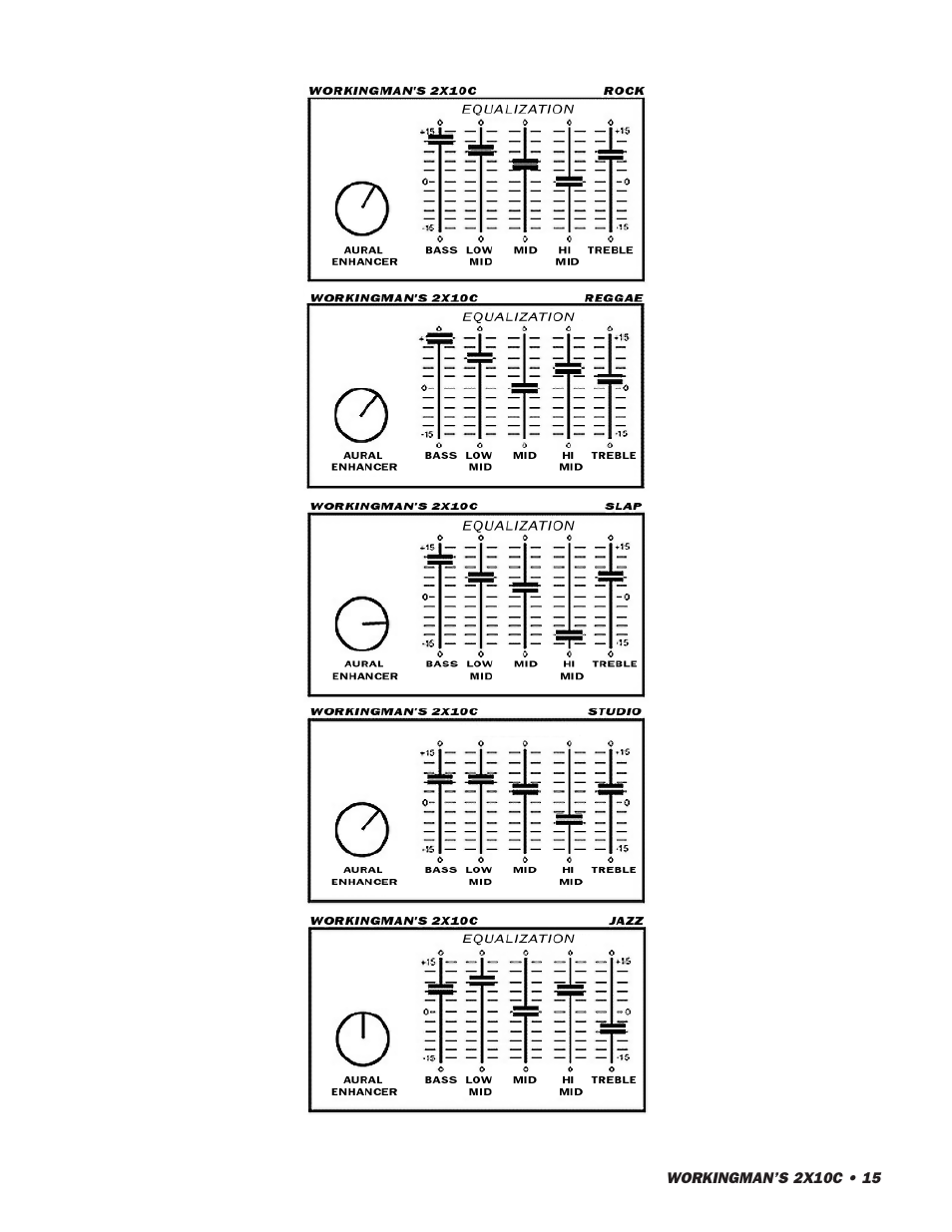 SWR Sound 2X10C User Manual | Page 15 / 16