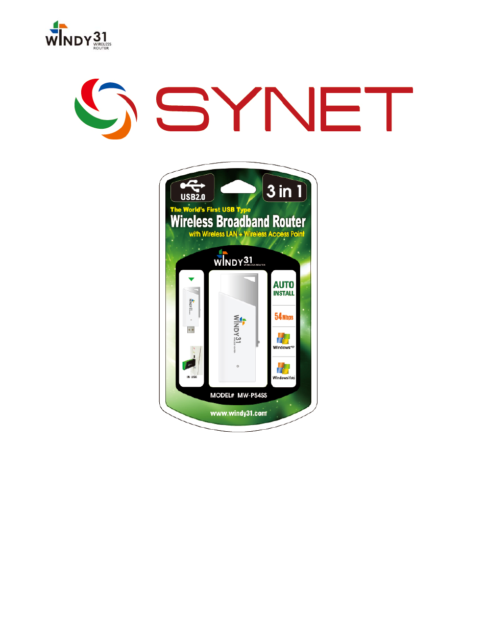 Synet electronic WINDY31 User Manual | 10 pages