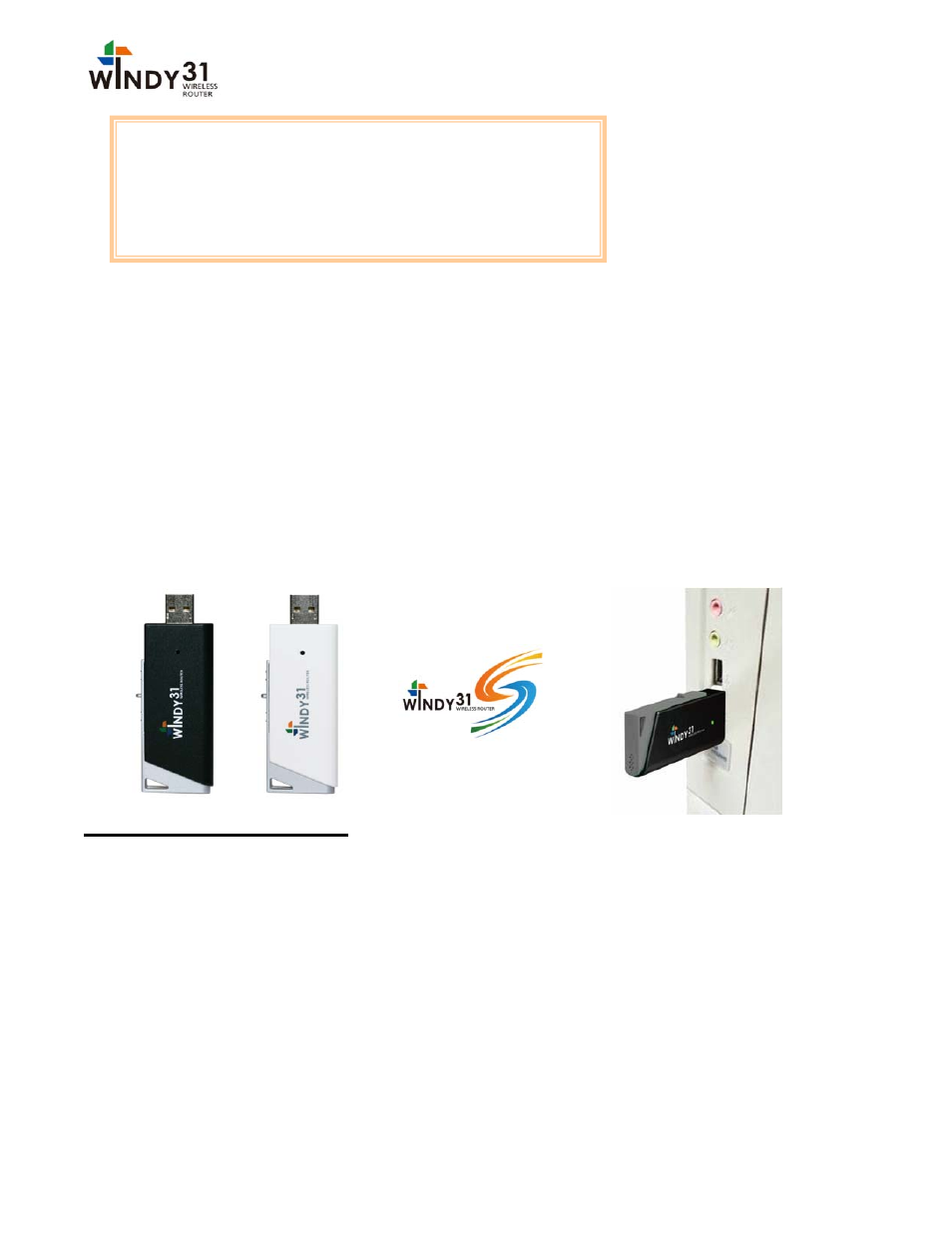 Quick guide overview | Synet electronic WINDY31 User Manual | Page 3 / 10
