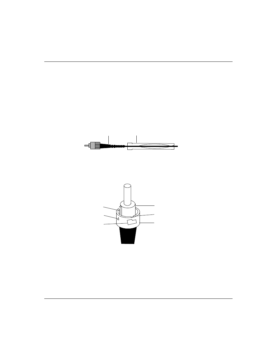 3 connecting the cable, Twisted pair, Fiber optic | Connecting the cable | Schneider Optics Web Embedded Server User Manual | Page 28 / 105