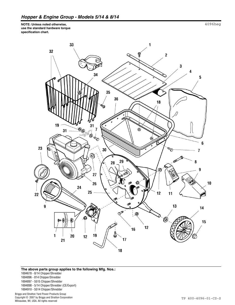 Simplicity 8/14 Series User Manual | Page 4 / 14