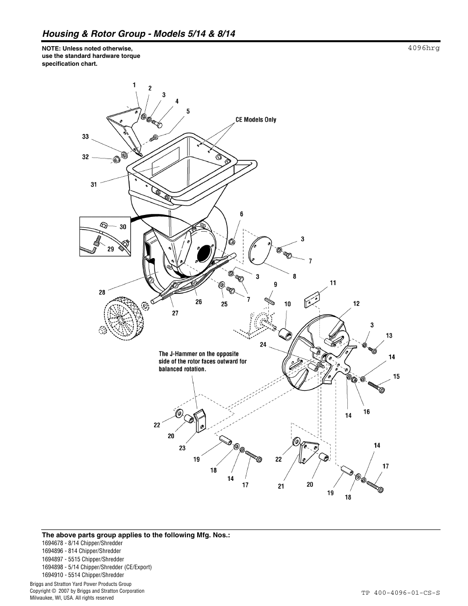 Simplicity 8/14 Series User Manual | Page 8 / 14