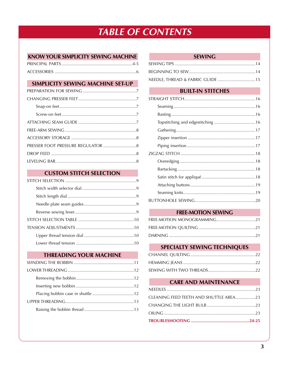 Simplicity SA200 User Manual | Page 4 / 27