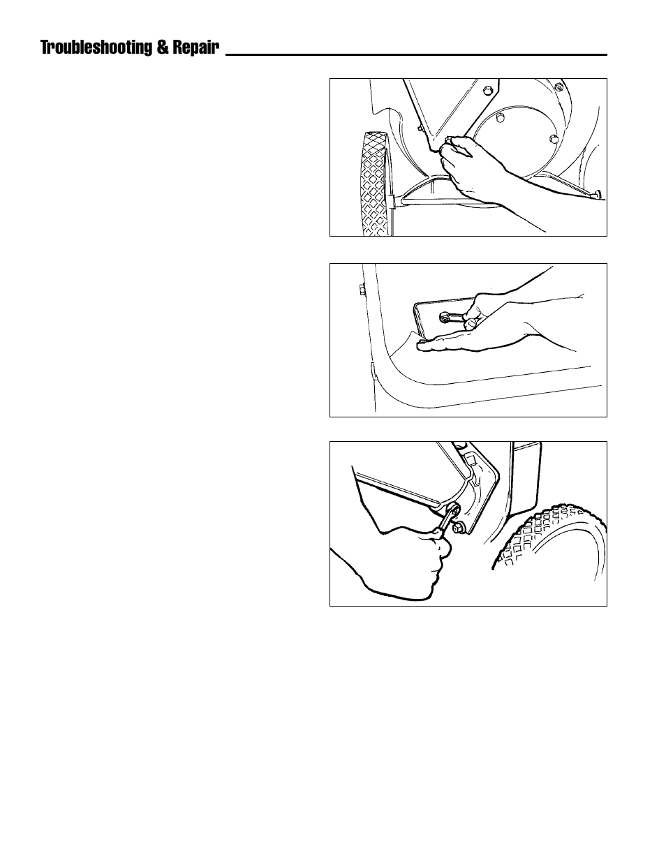 Troubleshooting & repair | Simplicity 14E User Manual | Page 34 / 36