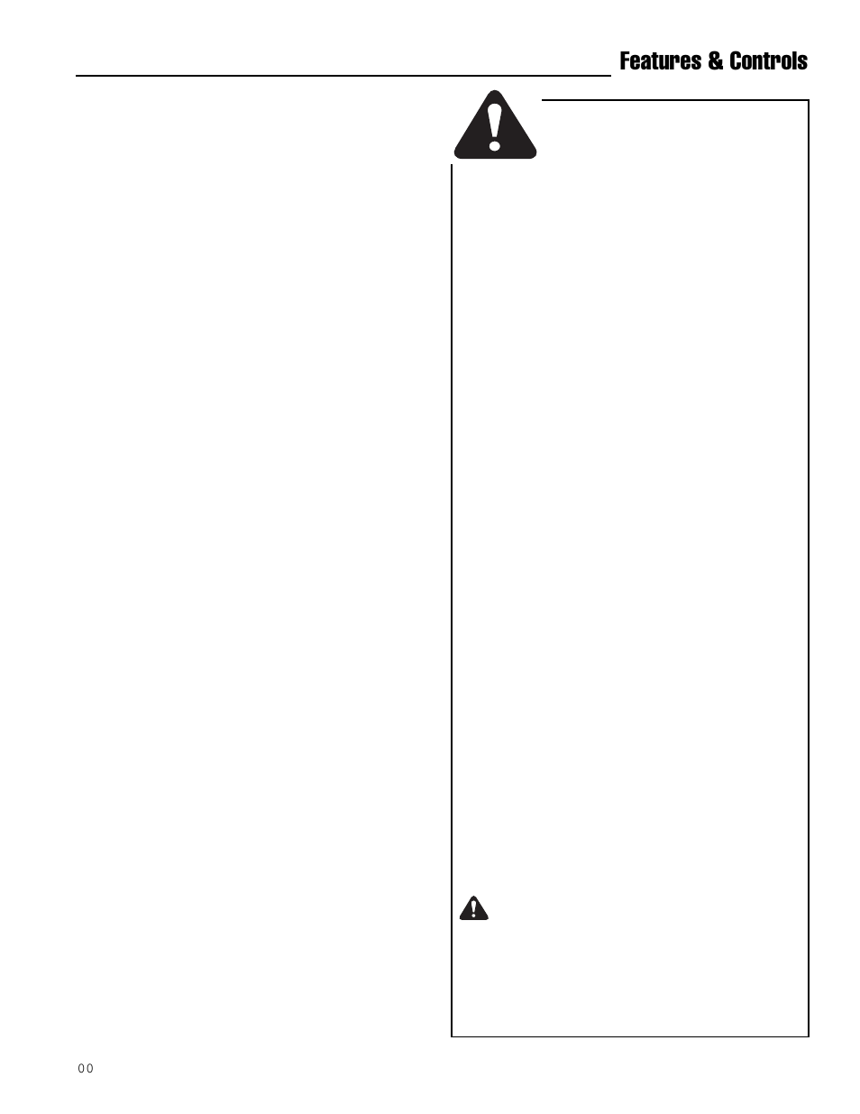 Features & controls, Warning, Safety interlock system | Simplicity ZT2561F User Manual | Page 13 / 44