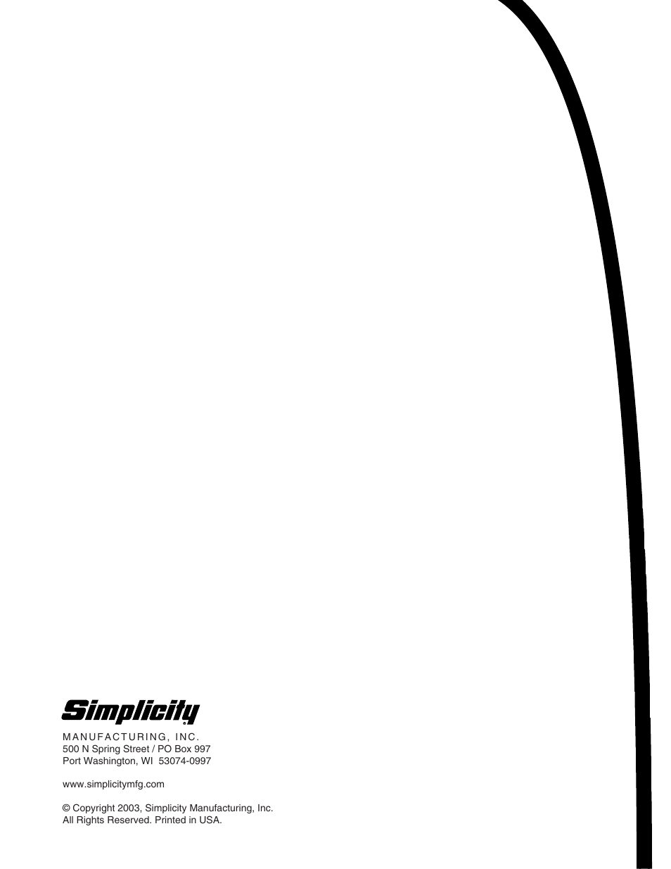 Simplicity 319M User Manual | Page 4 / 22
