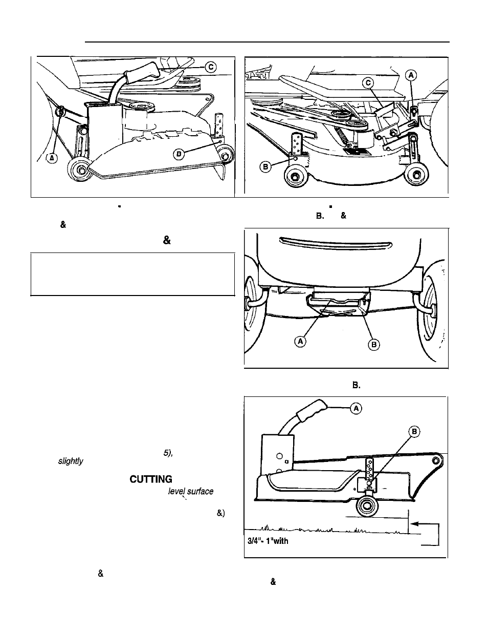 Operation, Mower installation removal | Simplicity 1692969 User Manual | Page 12 / 32