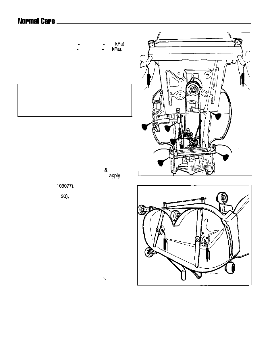 Checking tire pressure, Checking fuel filter, Lubrication | Simplicity 1692969 User Manual | Page 18 / 32