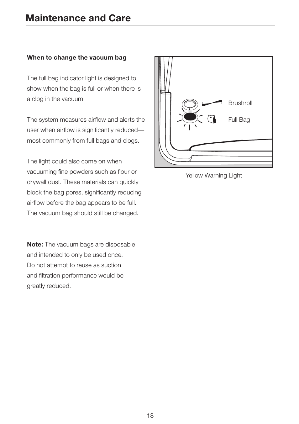 Maintenance and care | Simplicity SCRS SCRD SCRP User Manual | Page 20 / 32