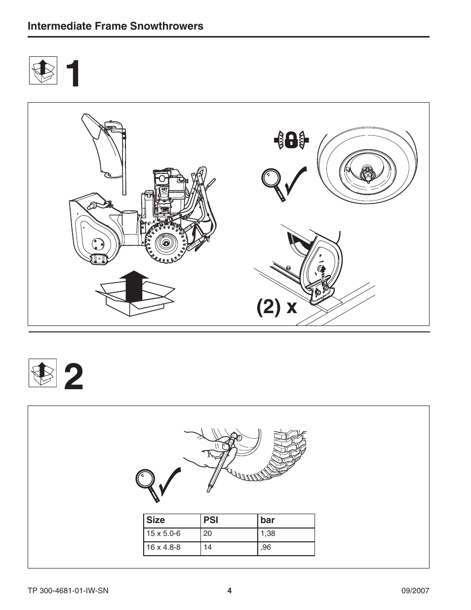2) x | Simplicity SMI I1924E User Manual | Page 4 / 18