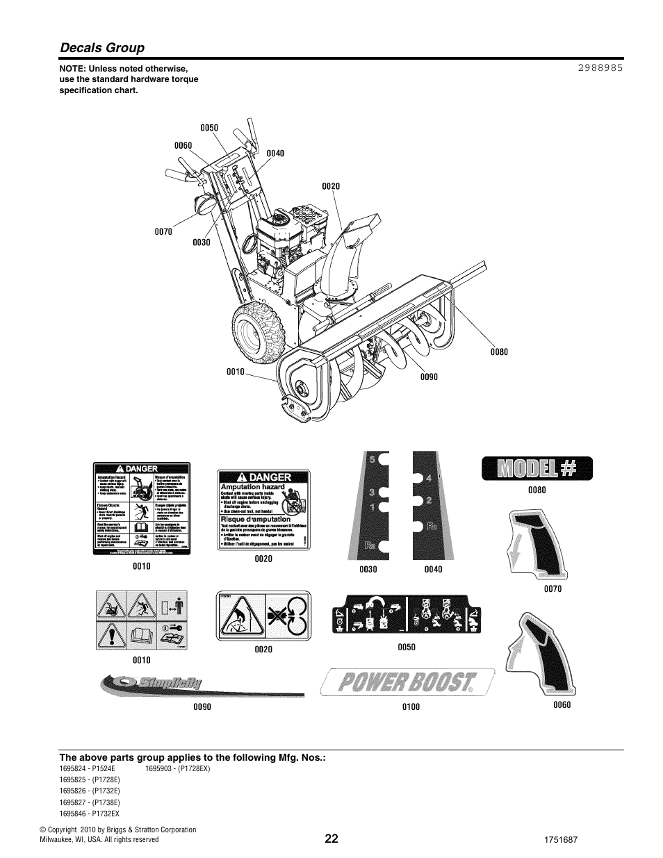 Not for reproduction | Simplicity P1732E User Manual | Page 22 / 32