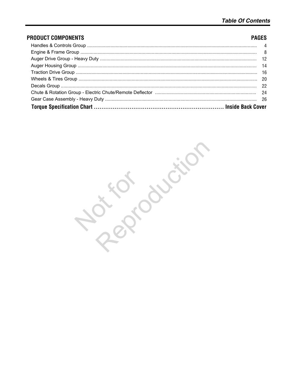 Not for reproduction | Simplicity P1732E User Manual | Page 3 / 32