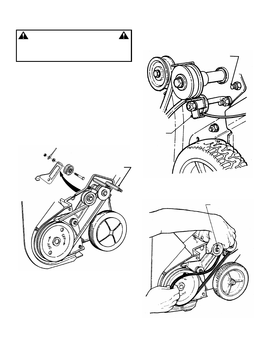 Warning | Simplicity 3190E User Manual | Page 12 / 16